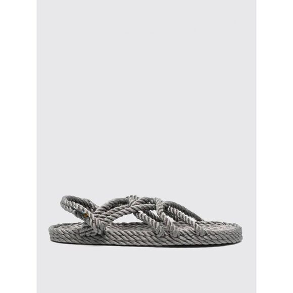 Nomadic State Of Mind Flat Sandals Woman Grey - Picture 1 of 4